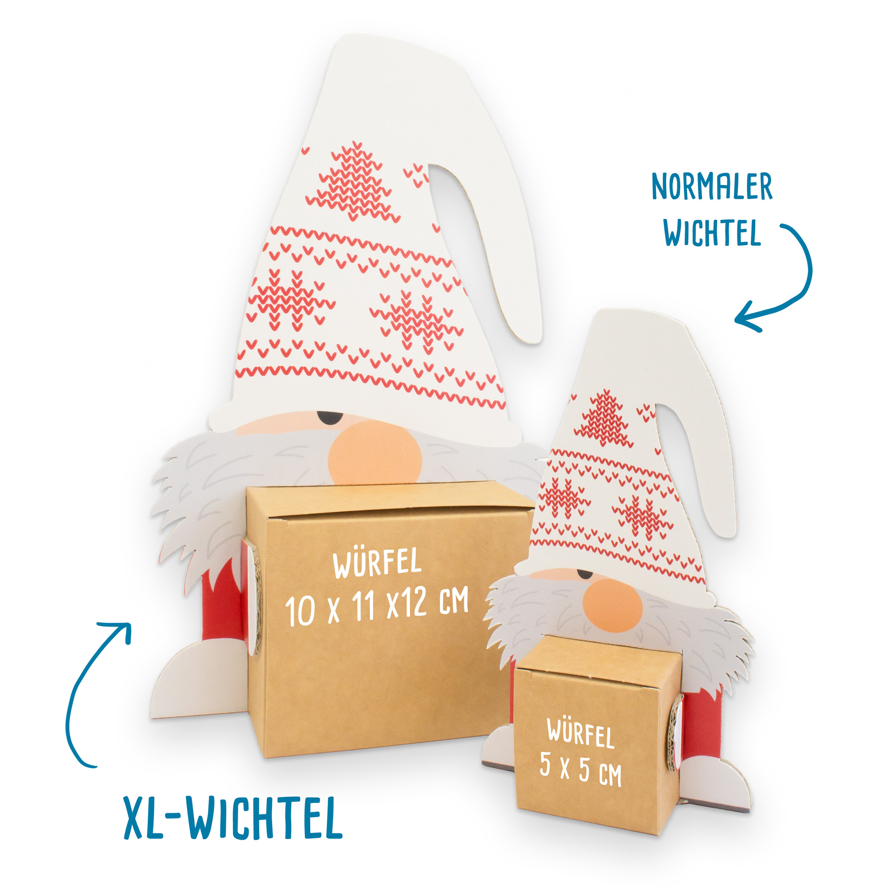 itenga Wichtelbande Wichtelfamilie Geschenkverpackung 4x...