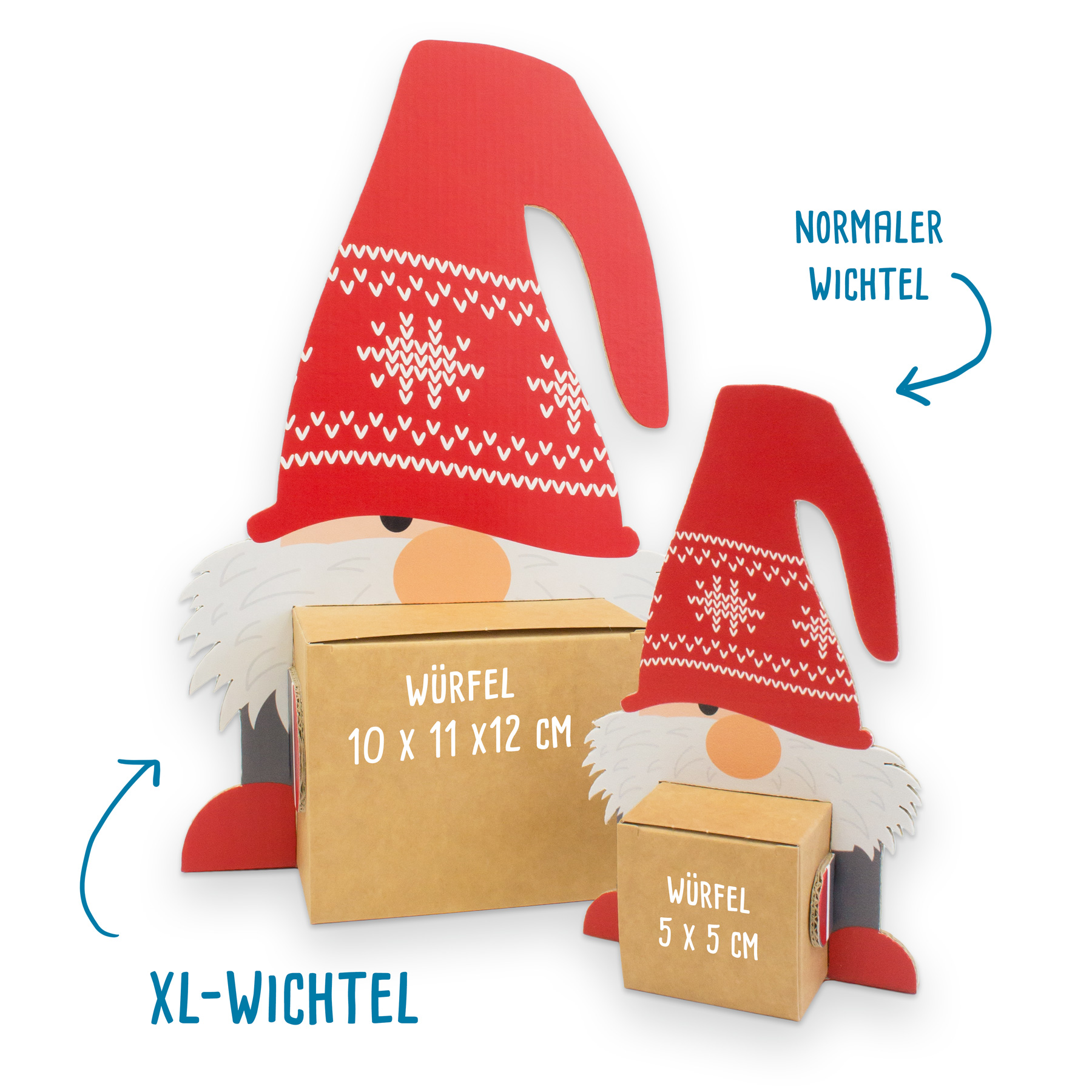 itenga Wichtelbande Wichtelfamilie Geschenkverpackung 4x...
