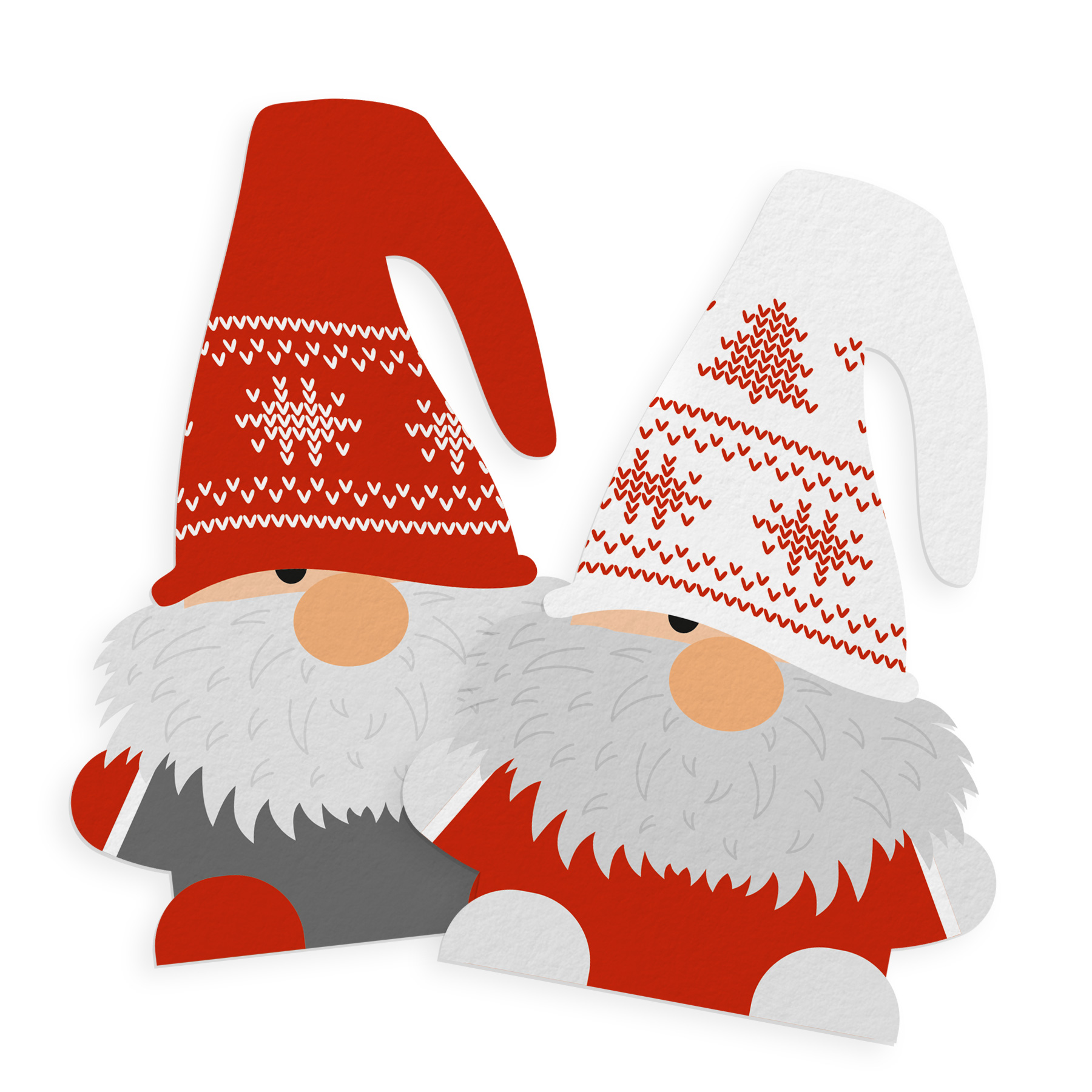 Geschenkt�ten Set Wichtelbande Weihnachten Klammern + St...