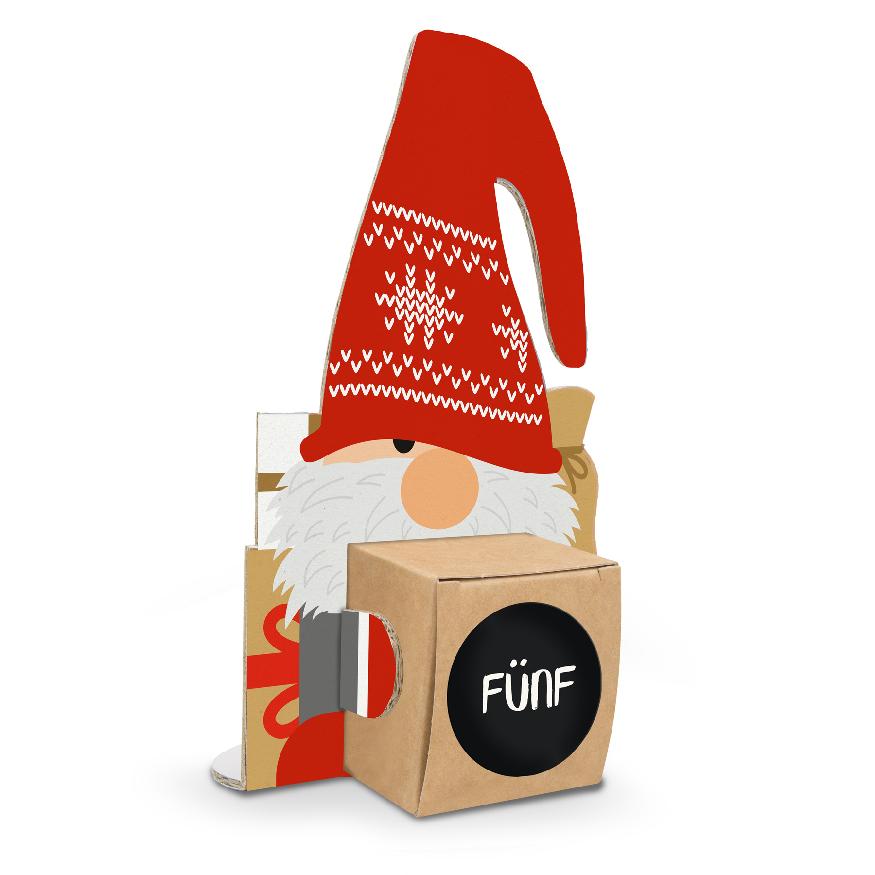 itenga Wichtelbande Adventskalender 24x Figuren + 24x Ka...