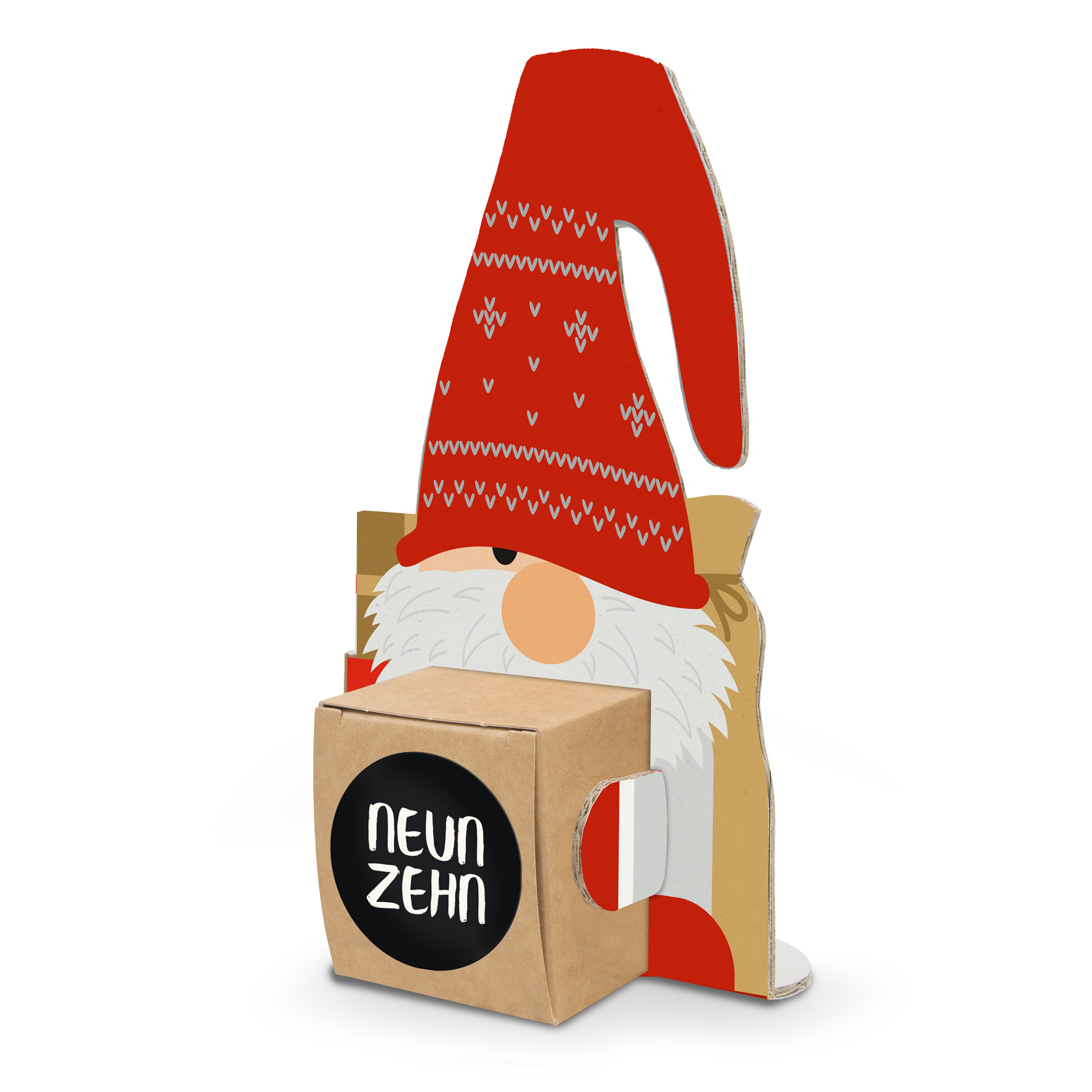 itenga Wichtelbande Adventskalender 24x Figuren + 24x Ka...