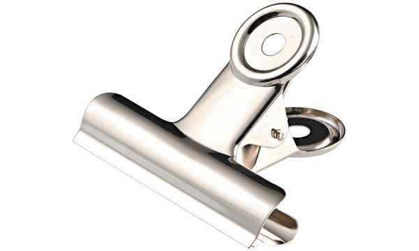 JPC Briefklemmer aus Metall, Farbe: nickel, Breite: 20 mm