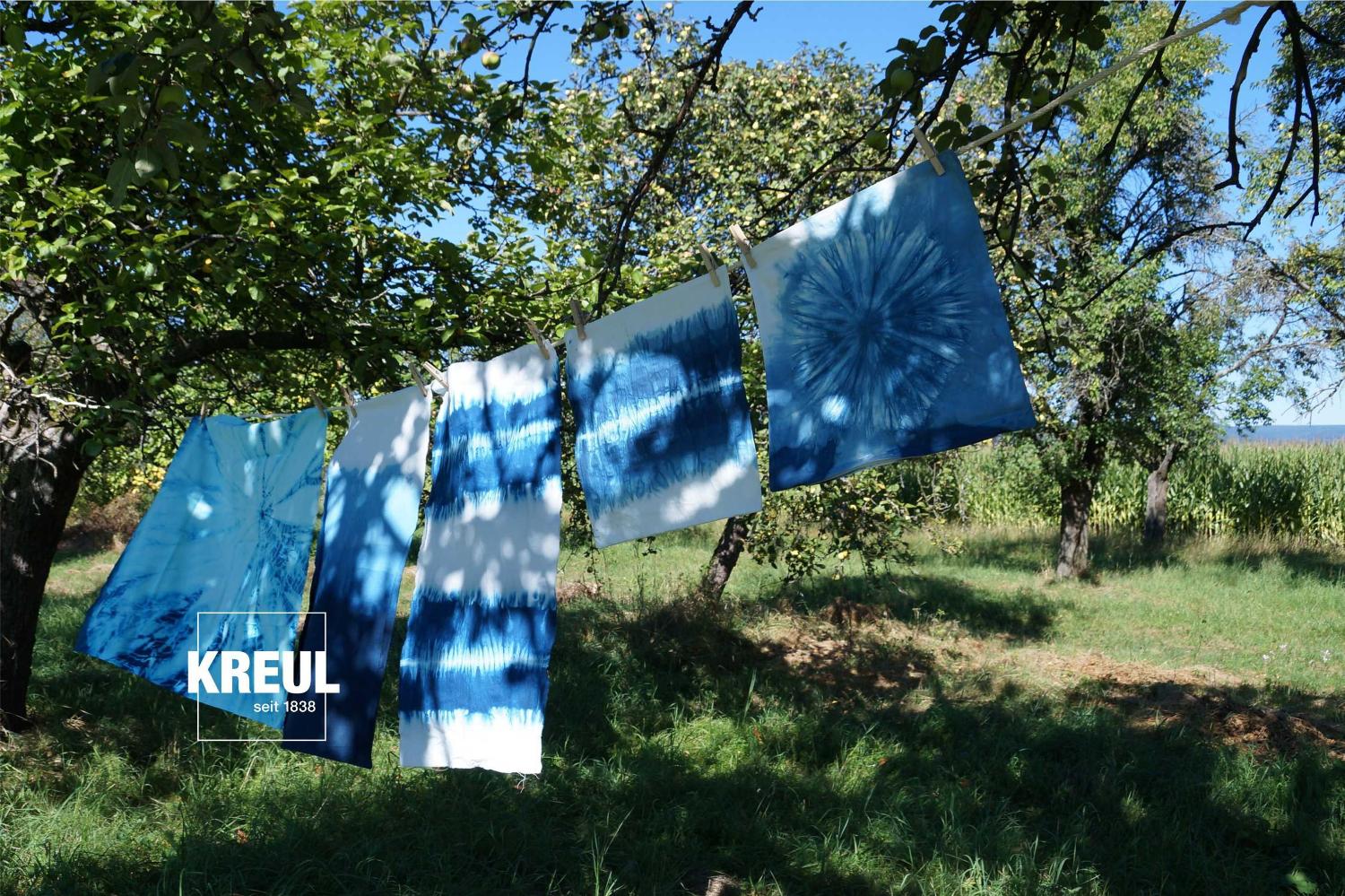 KREUL Batik-Textilfarbe JAVANA, indigo blue, 70 g