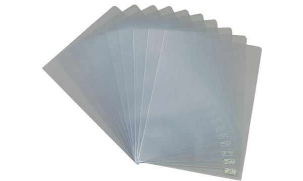 herlitz Sichth�lle, DIN A4, PP, transparent, 0,09 mm
