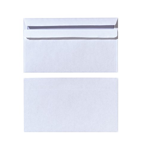 herlitz Briefumschlag, DIN lang, ohne Fenster, wei�