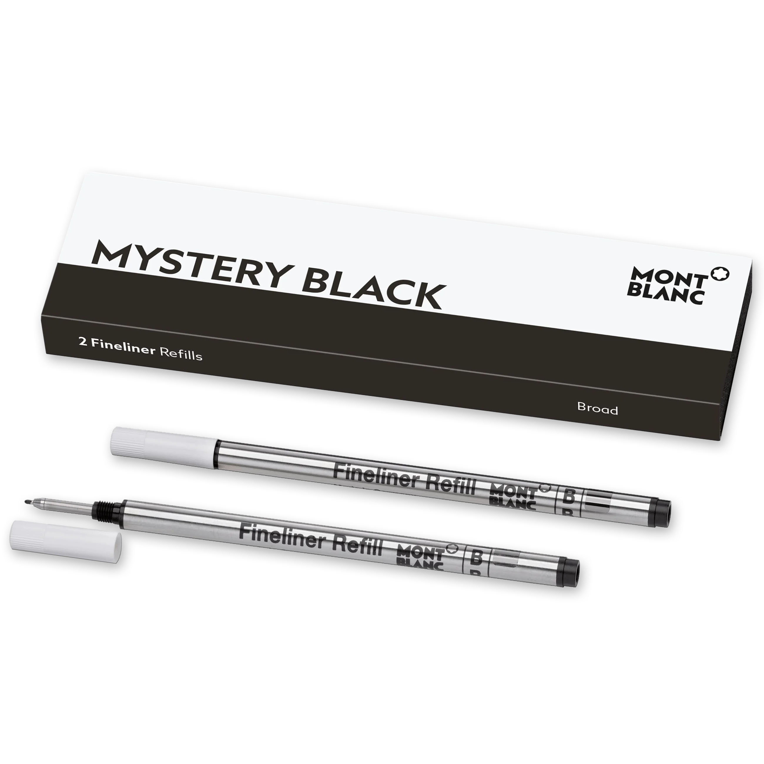 MONT BLANC Feinlinermine B 2ST schwarz 128247