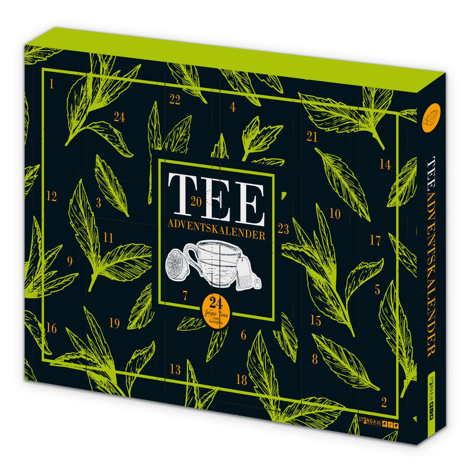 itenga Adventskalender TEE Rohling ungef�llt zum Selberf...