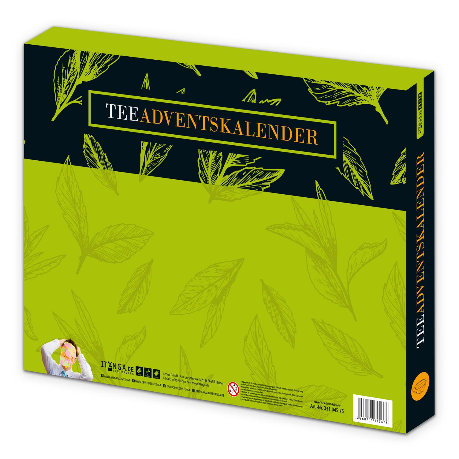 itenga Adventskalender TEE Rohling ungef�llt zum Selberf...