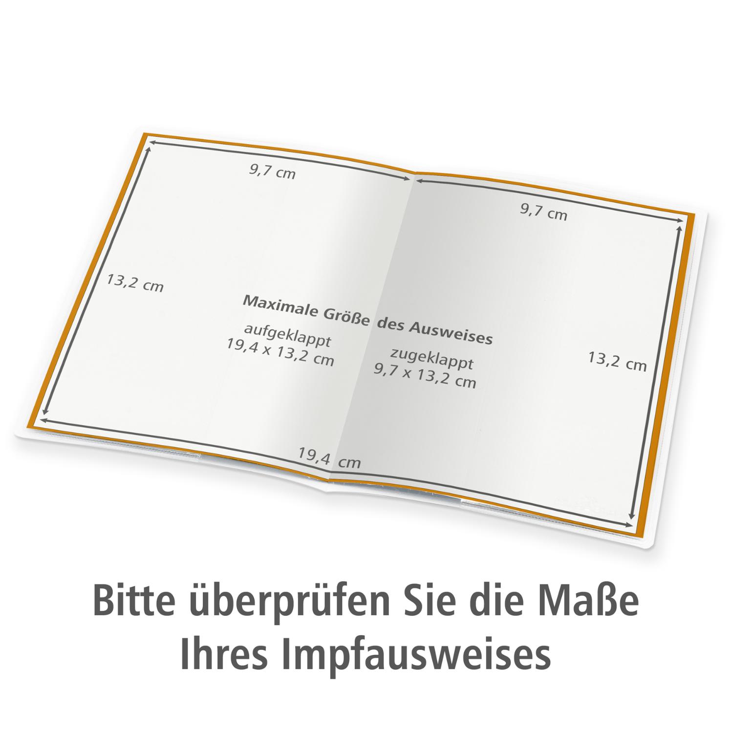 DURABLE Impfpassh�lle 196 x 134 mm transparent 2139-19
