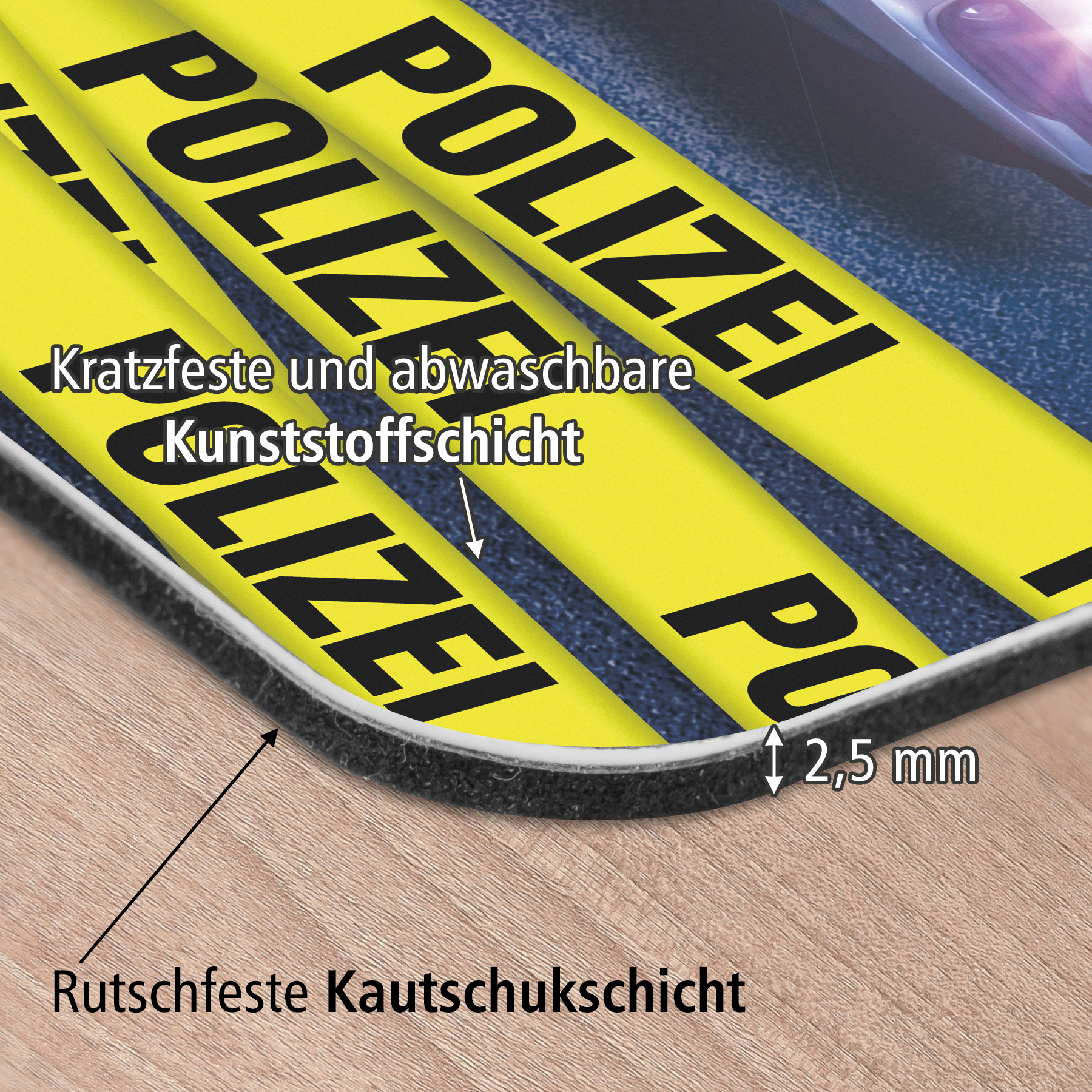 itenga Schreibunterlage Deluxe mit Stiftek�cher Motiv PO...