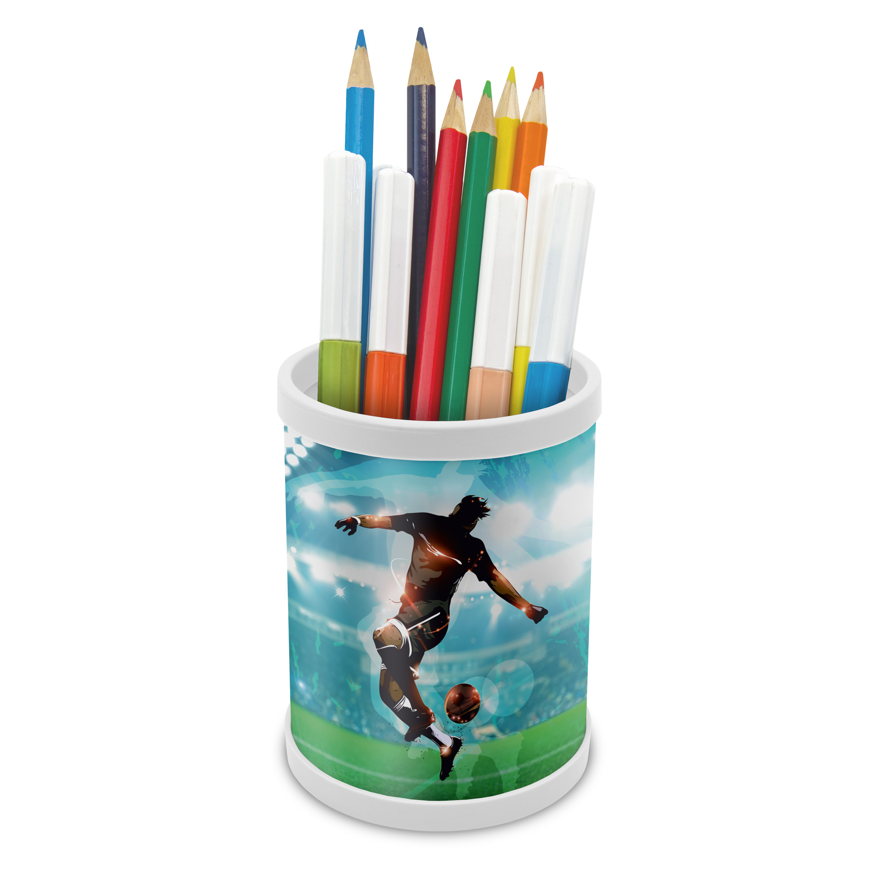 itenga Schreibunterlage Deluxe mit Stiftek�cher Motiv FU...
