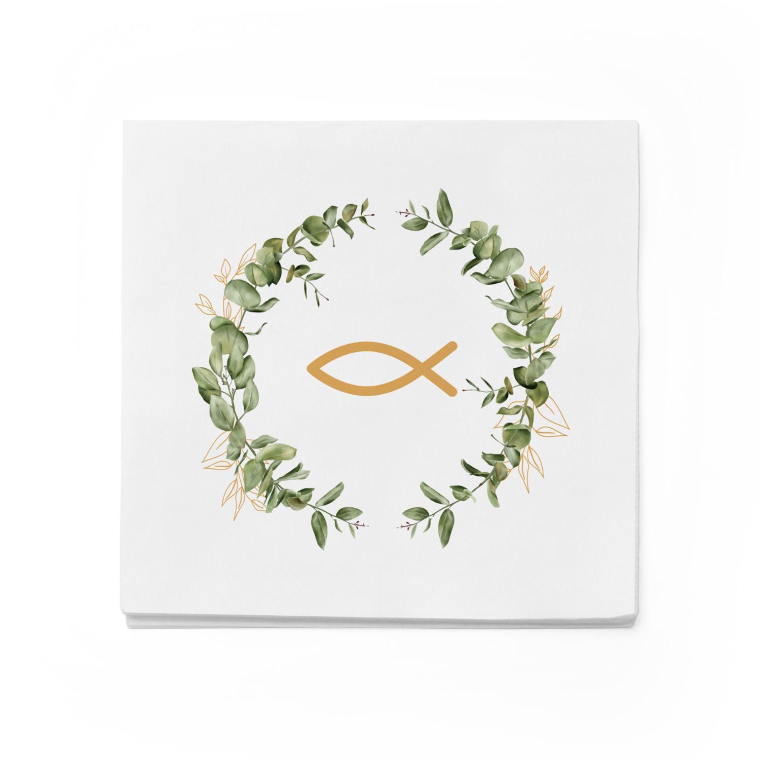 itenga 40x Serviette FISCH Eukalyptus