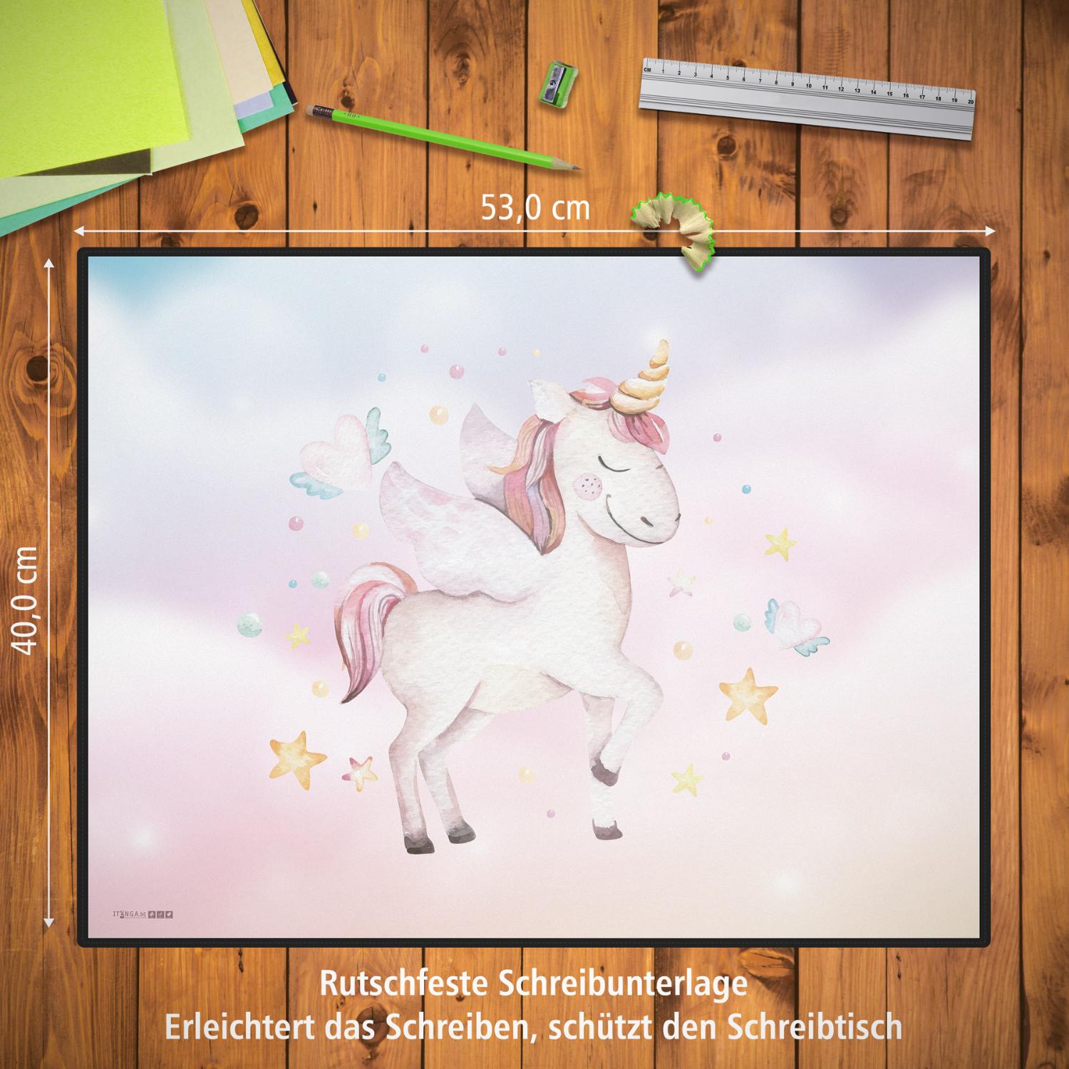 itenga Schreibunterlage V2 mit Stiftek�cher Motiv EINHOR...