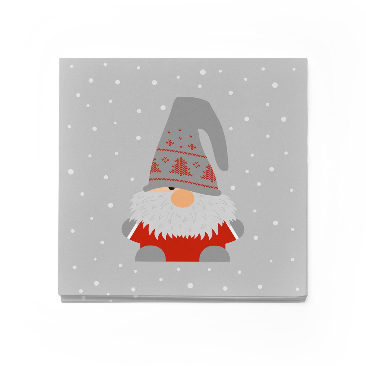 itenga 80x Serviette Weihnachten Wichtelbande Set