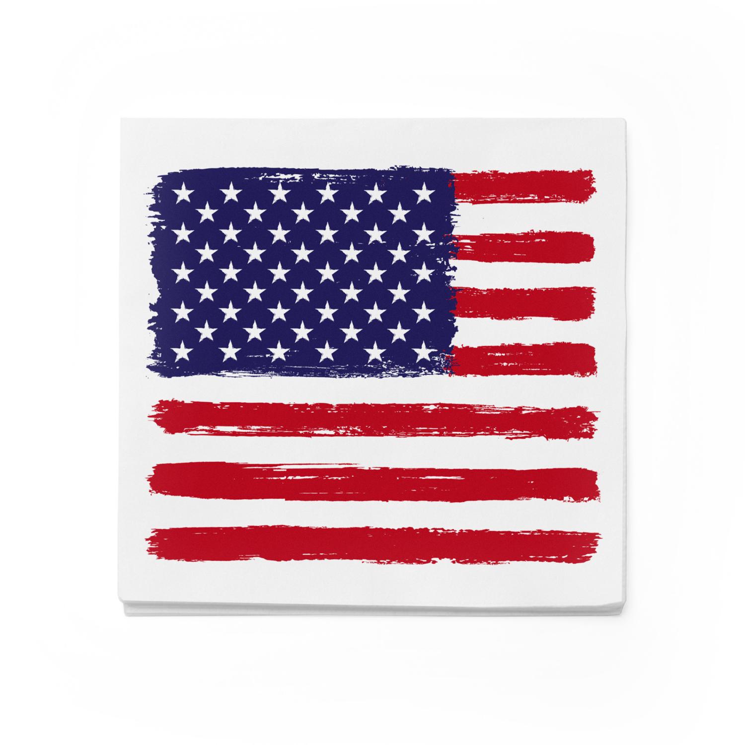 itenga 40x Serviette USA - Amerika Set