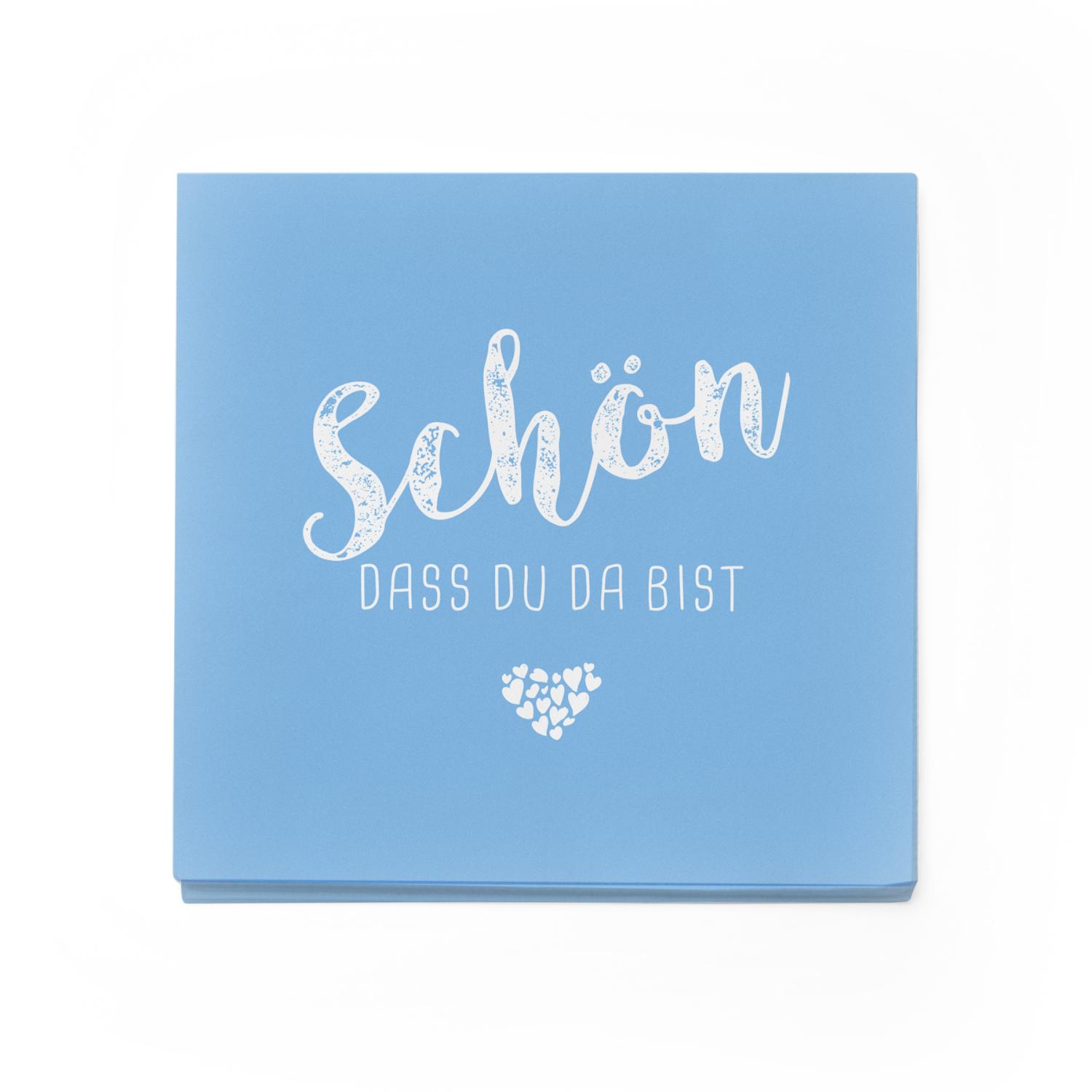 itenga 6x Windlicht + 40x Servietten - Sch�n dass du da ...