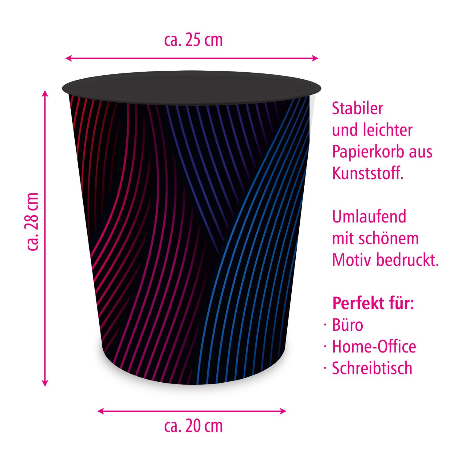 ITENGA Papierkorb Schreibtischunterlage Mauspad Set - ca...