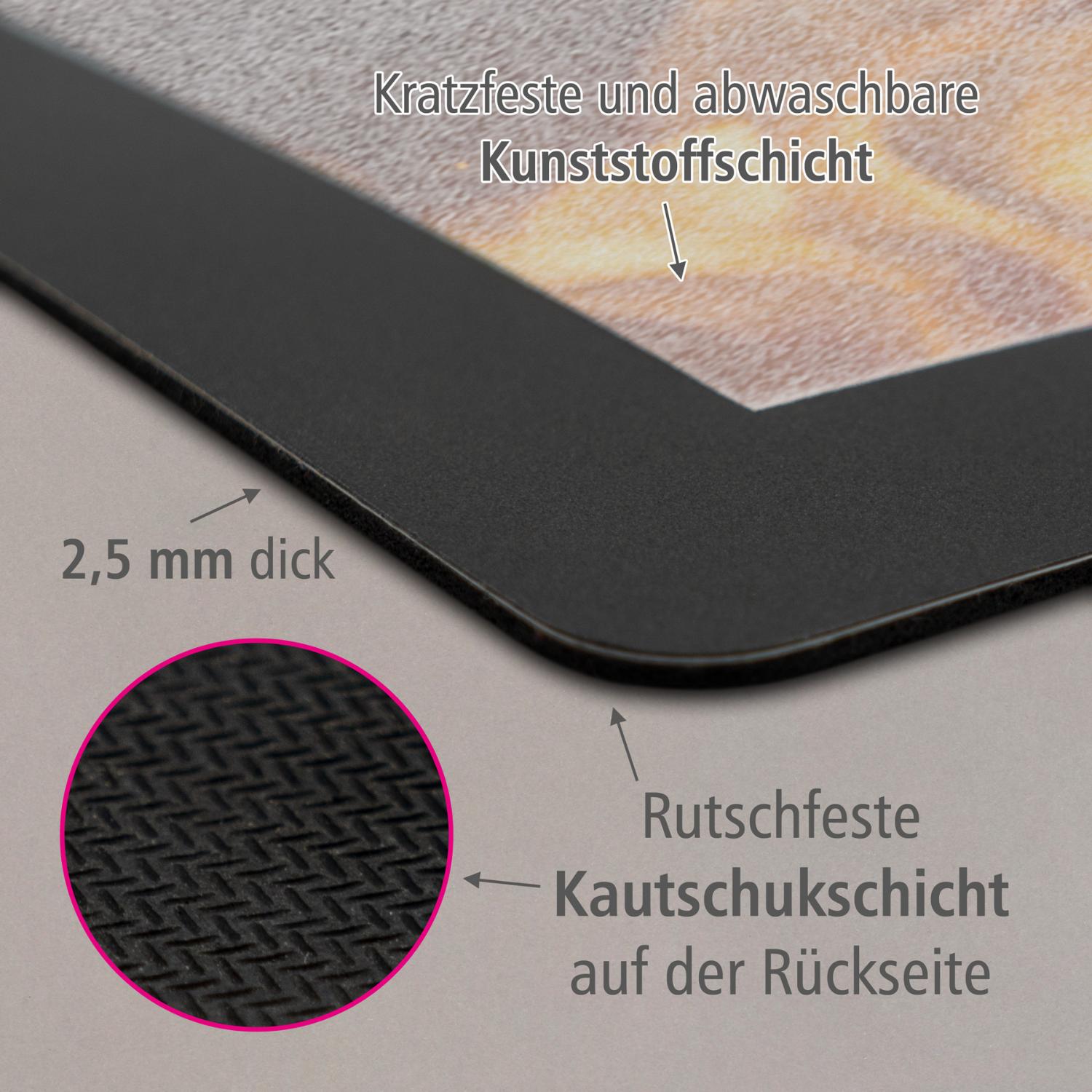 itenga Schreibtischunterlage V1 mit Stiftek�cher eckig F...
