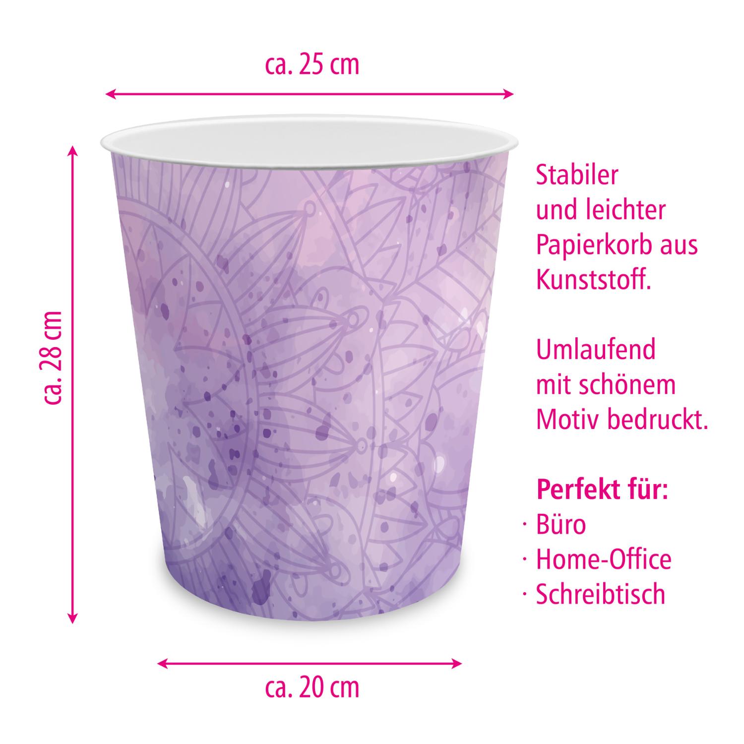 ITENGA Papierkorb Schreibtischunterlage Mauspad Set - ca...