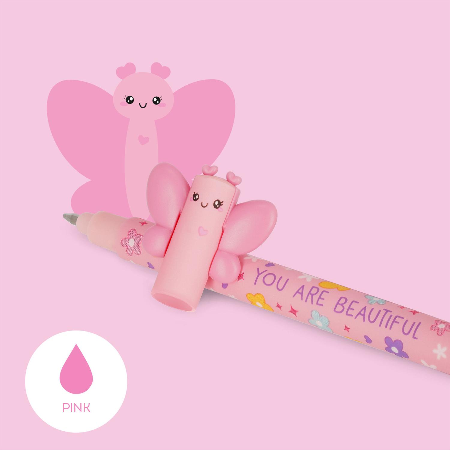 LEGAMI 2er Set Gel Stift SCHMETTERLING und TIGER St�rke ...