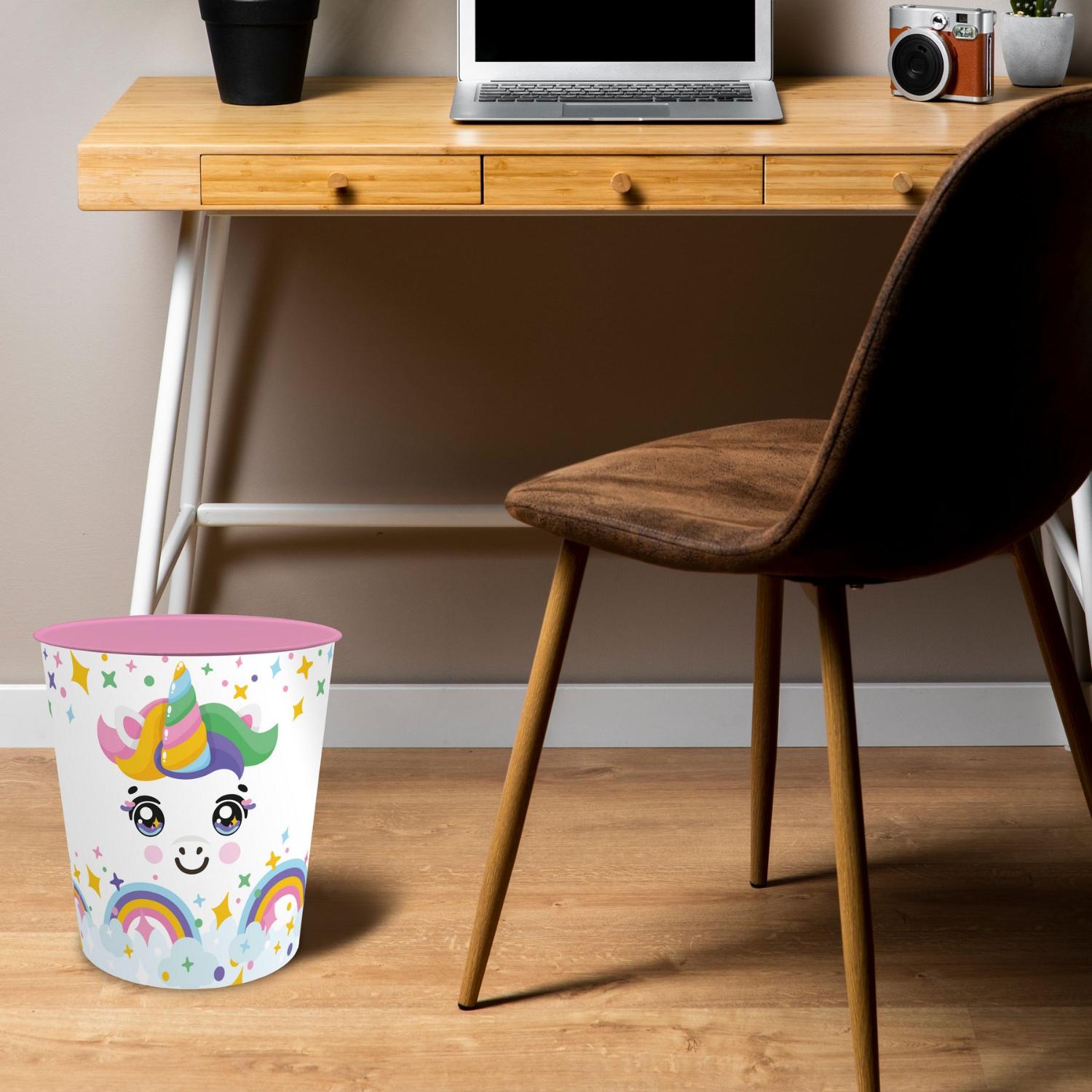 itenga Papierkorb mit Schreibunterlage KAWAII Motiv EINH...