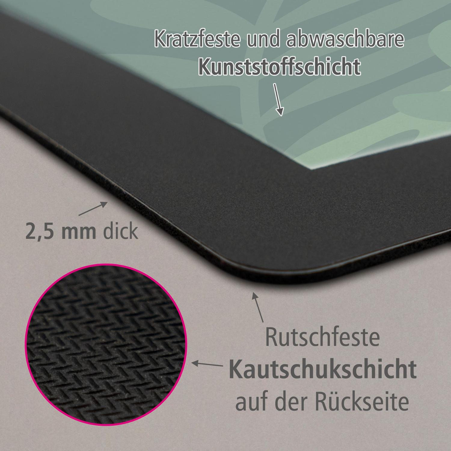 itenga Papierkorb mit Schreibunterlage KAWAII Motiv TIGE...