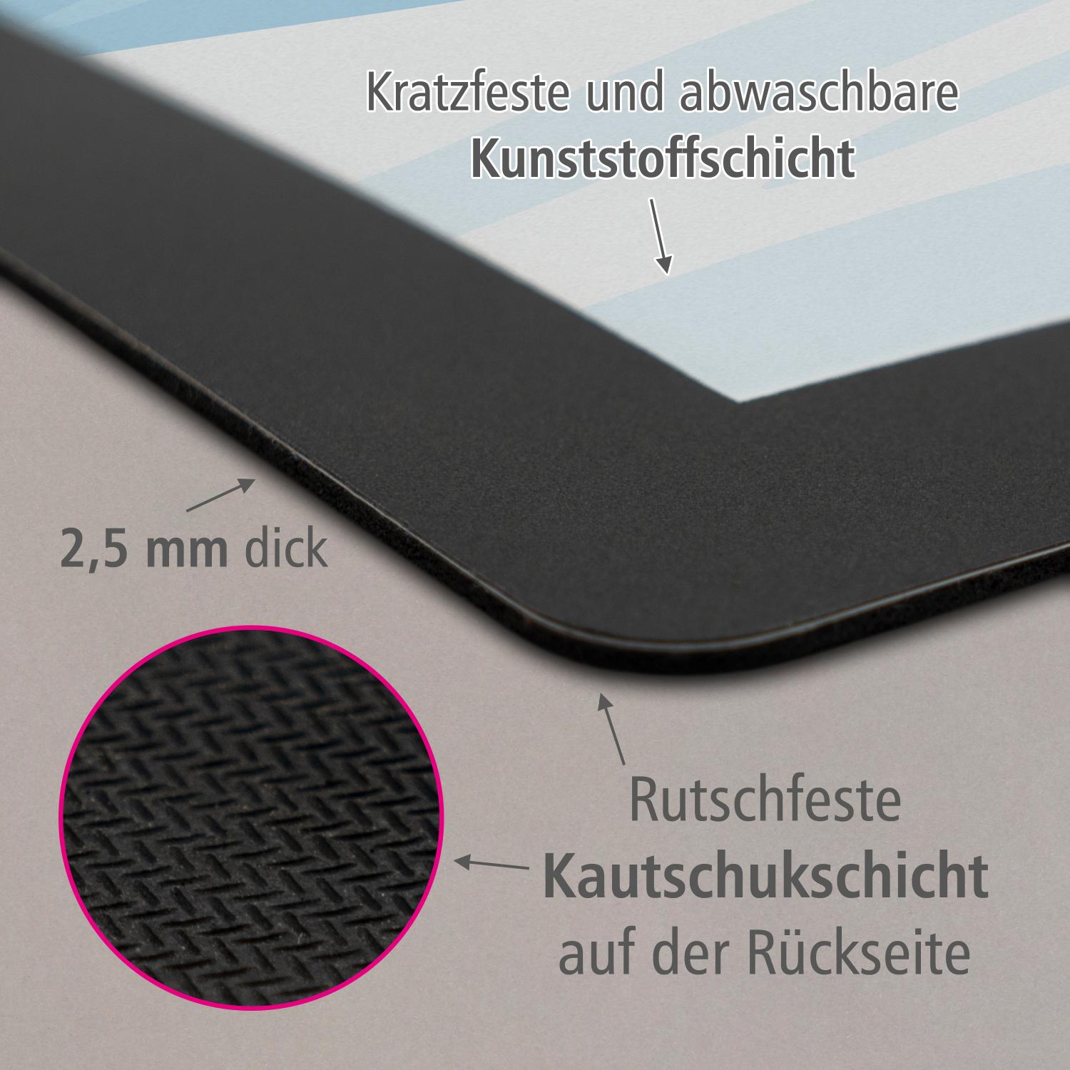 itenga Papierkorb mit Schreibunterlage KAWAII Motiv PING...