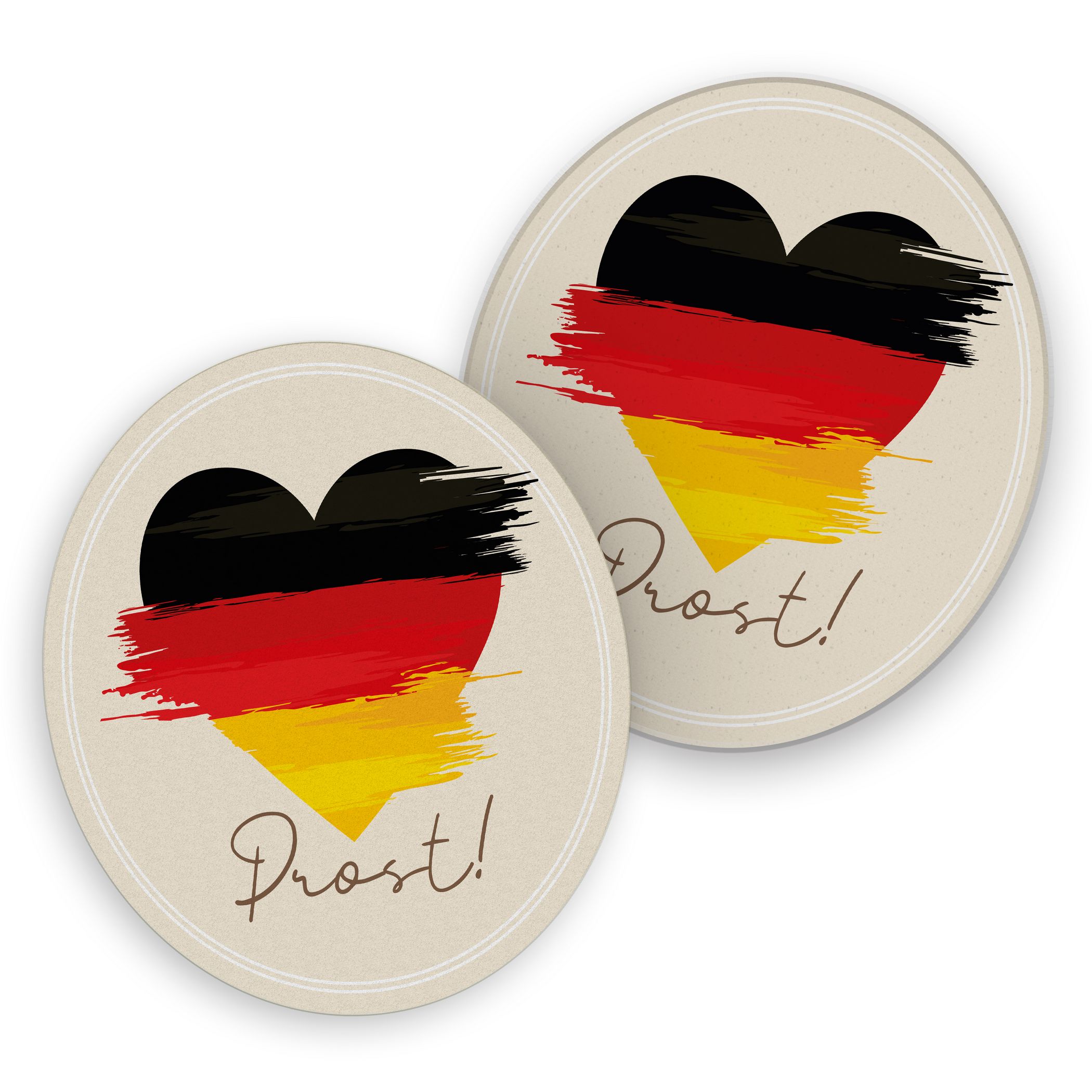 itenga 40x Servietten mit 40x Bierdeckel - Deutschland -...