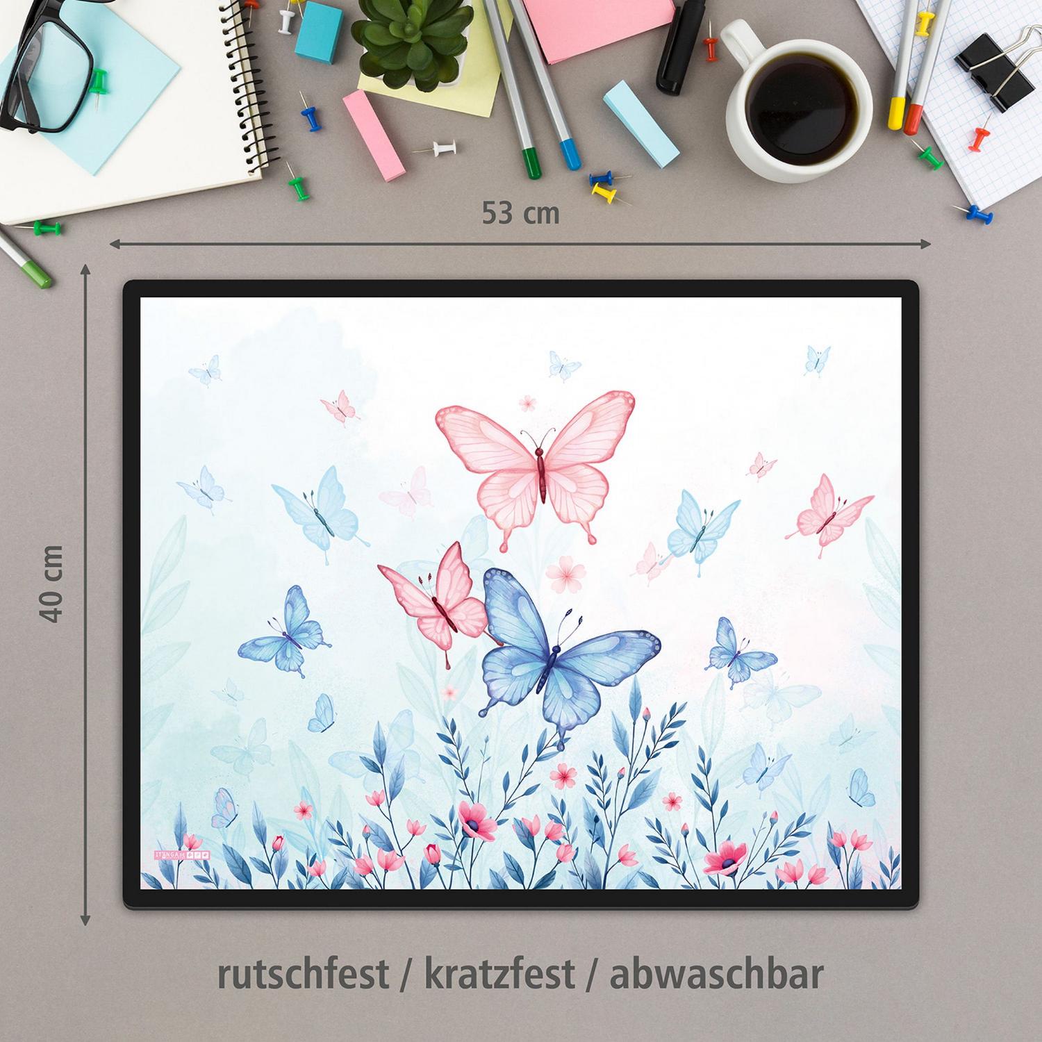 ITENGA Kinder Papierkorb Schreibtischunterlage Set - ca....