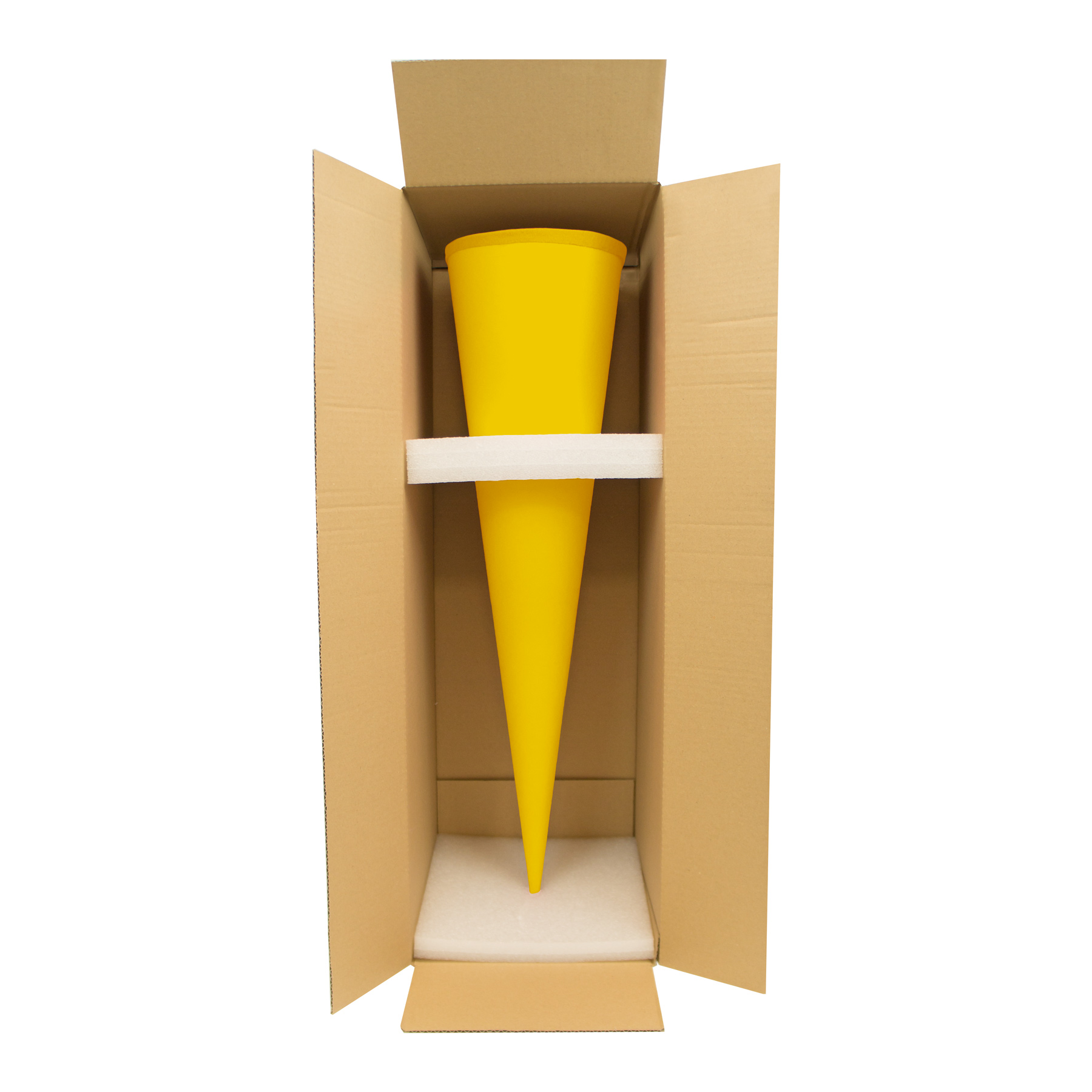 Bastelschult�te 70cm gelb