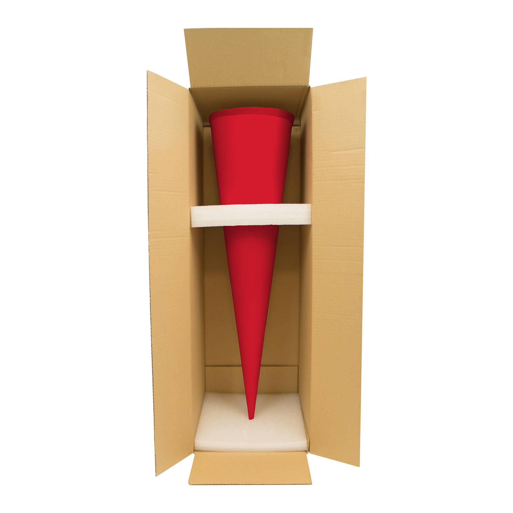 Bastelschult�te 70cm rot