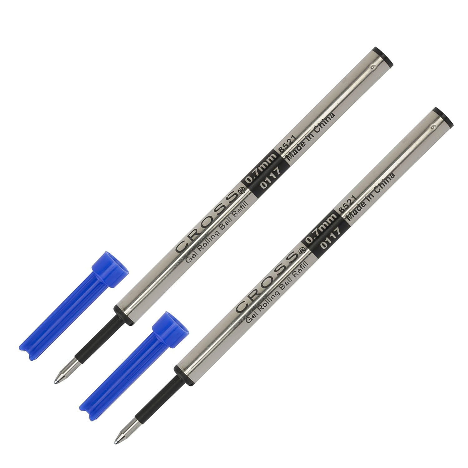 CROSS Gel-Rollerballmine Selectip blau 0,7 mm, 2 St�ck i...