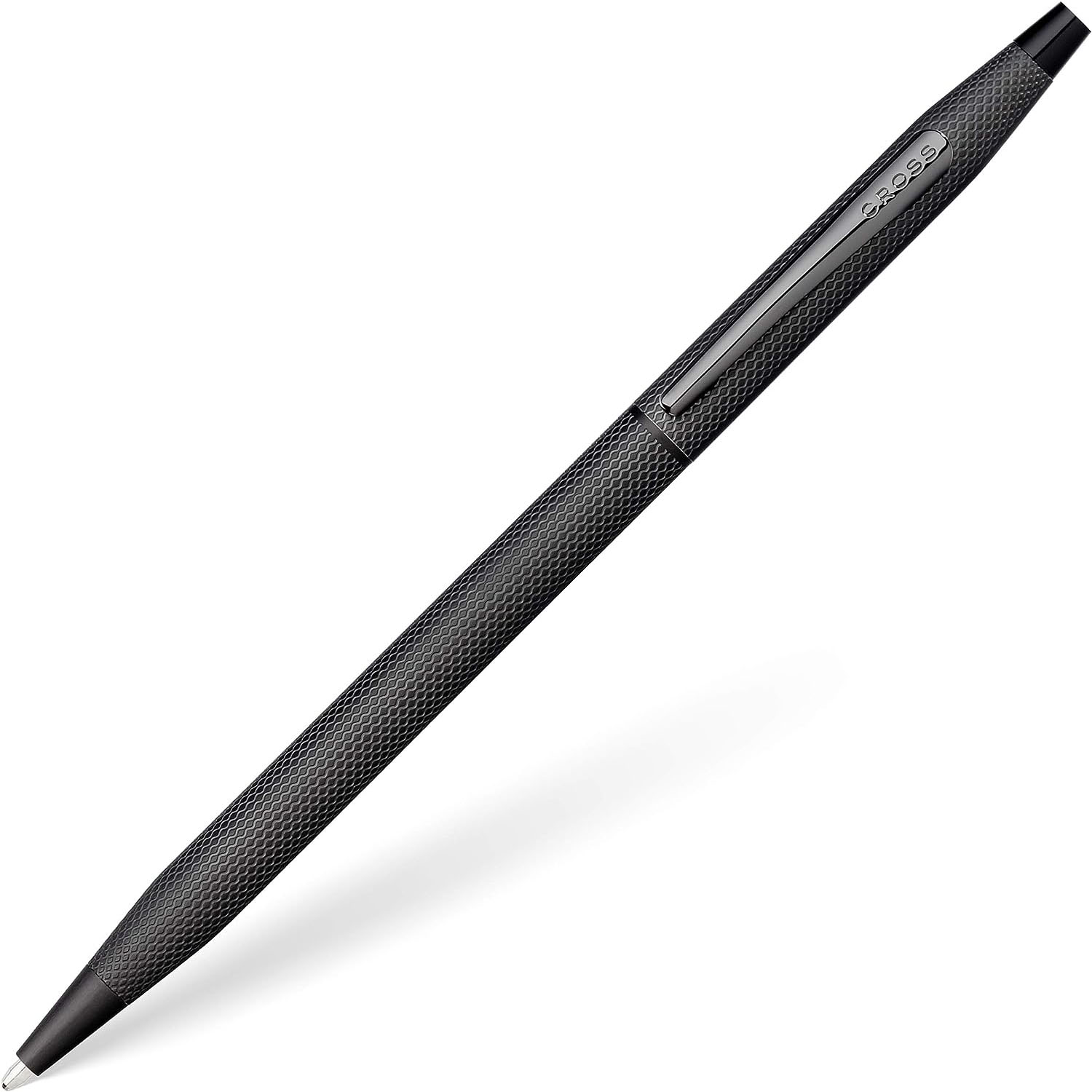 CROSS Kugelschreiber Classic Century Schwarz geb�rstet,P...