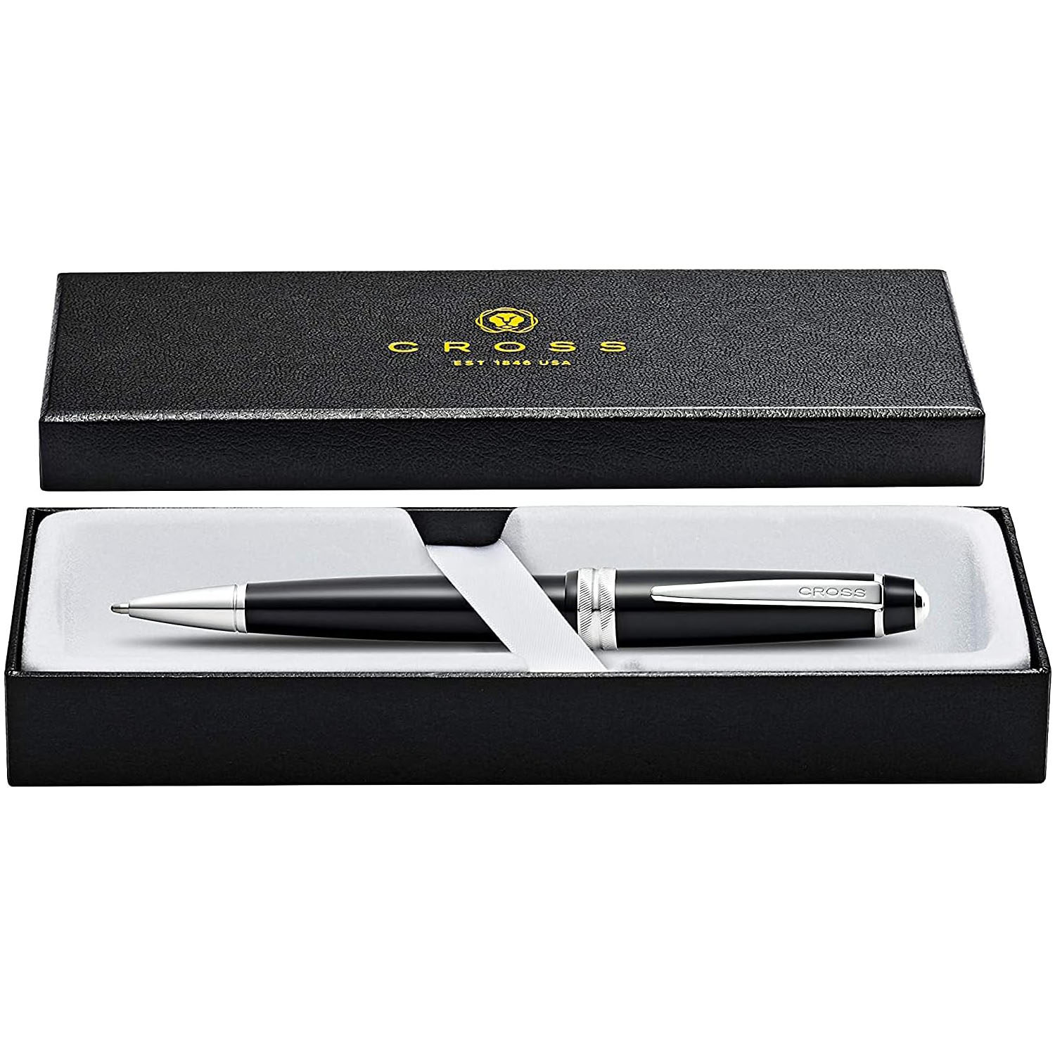 CROSS Kugelschreiber Bailey Light Schwarz-Lack/Chrom, au...