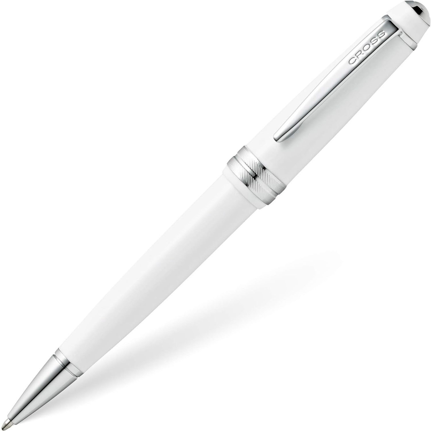 CROSS Kugelschreiber Bailey Light Weiss-Lack/Chrom, aus ...