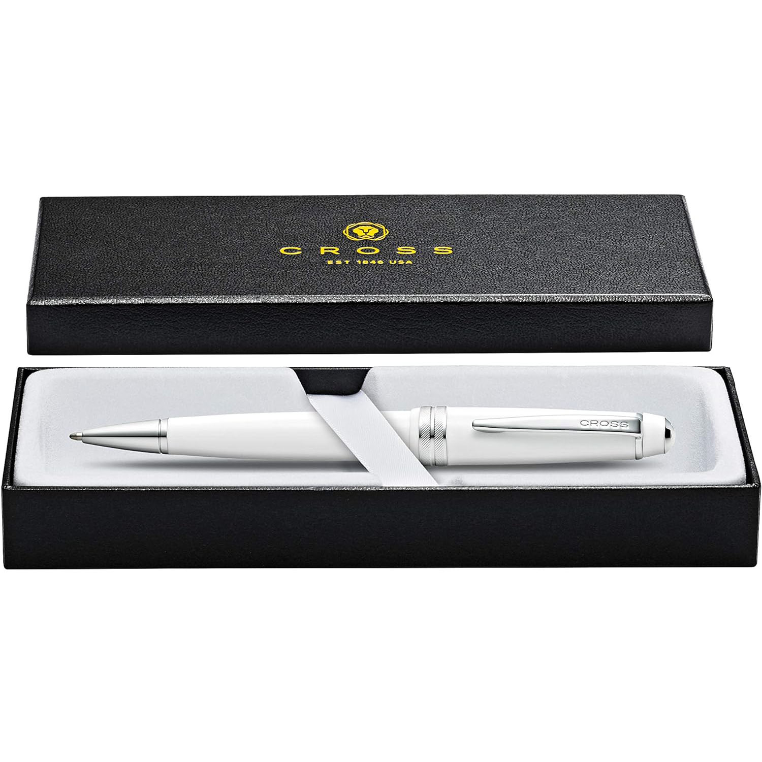 CROSS Kugelschreiber Bailey Light Weiss-Lack/Chrom, aus ...