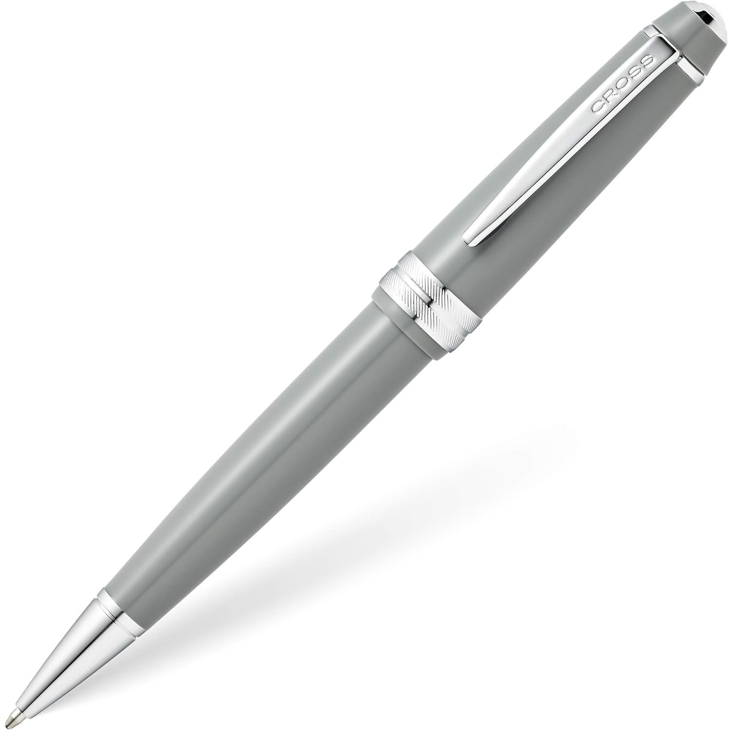 CROSS Kugelschreiber Bailey Light Grau-Lack/Chrom, aus K...