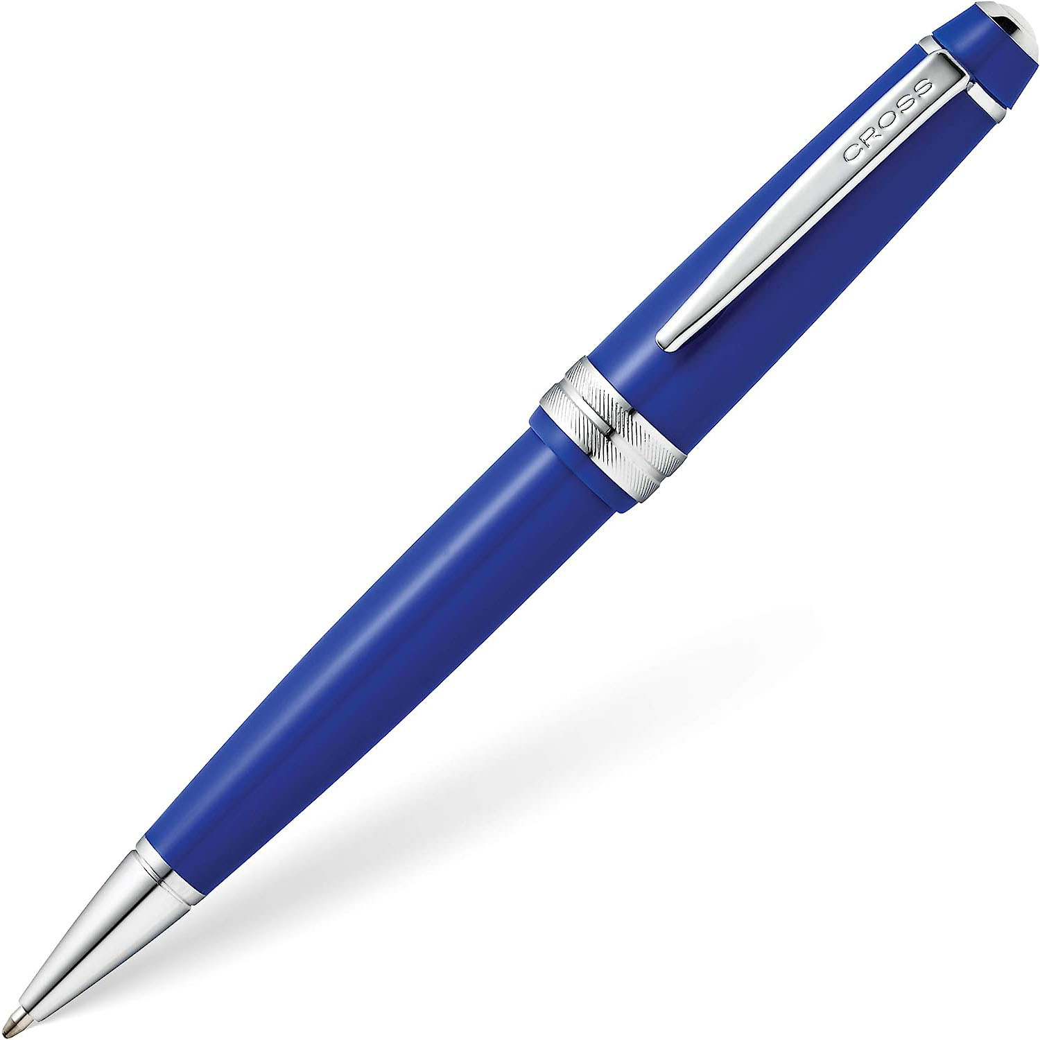 CROSS Kugelschreiber Bailey Light Blau-Lack/Chrom, aus K...