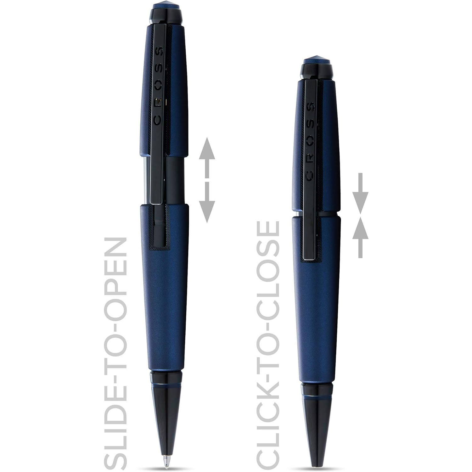 CROSS Rollerball Edge Mattblau, PVD, mit Gel-Mine