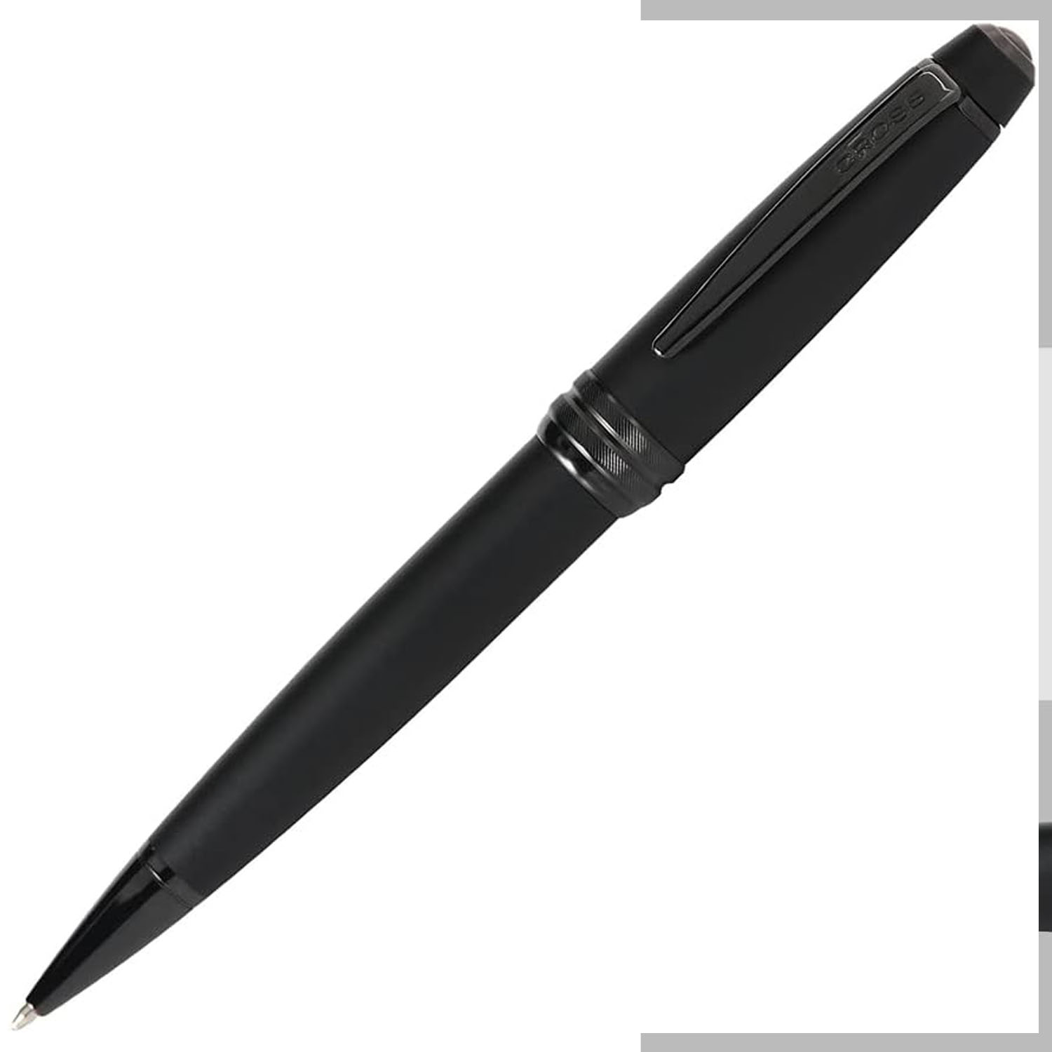 CROSS Kugelschreiber Bailey Mattschwarz, schwarze PVD Be...