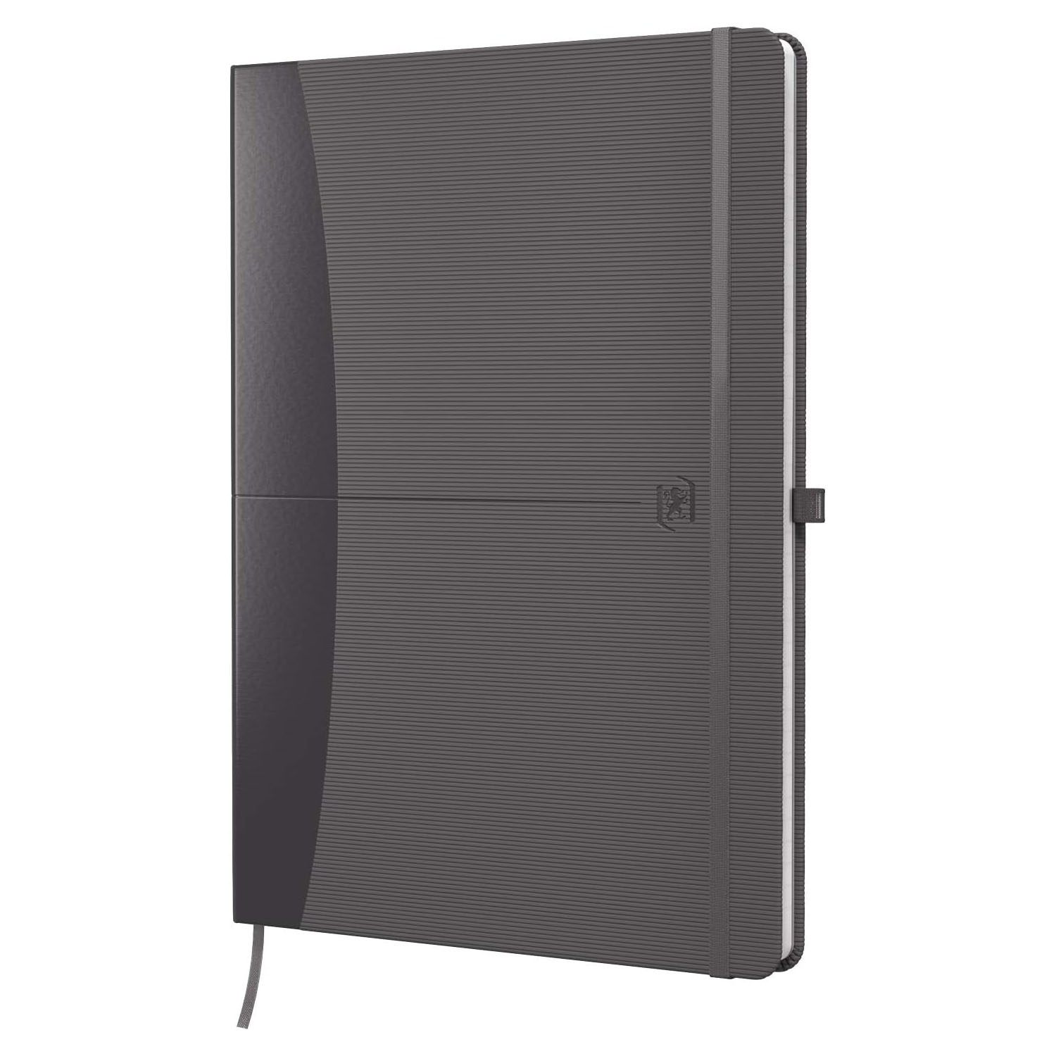 Oxford Notizbuch Signature, DIN A5, liniert, schwarz grau