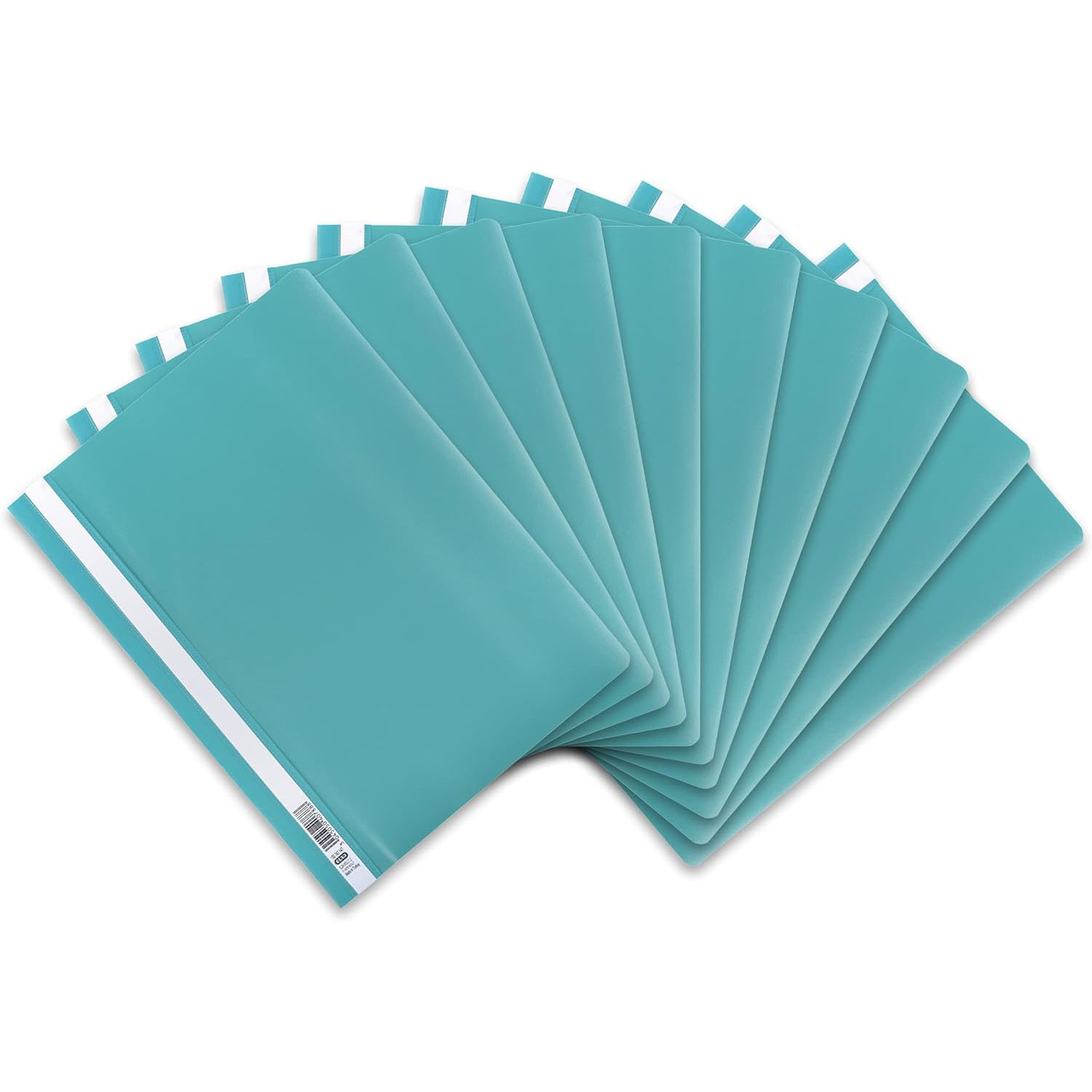 10x Oxford Schnellhefter, DIN A4, PP, t�rkis