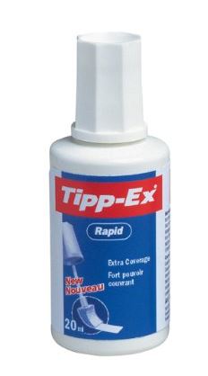 Korrekturfluid Tipp-Ex Rapid, Flasche  25ml, wei