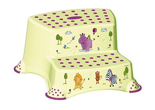 keeeper kids Tritthocker "igor hippo", zweistufig, gr�n