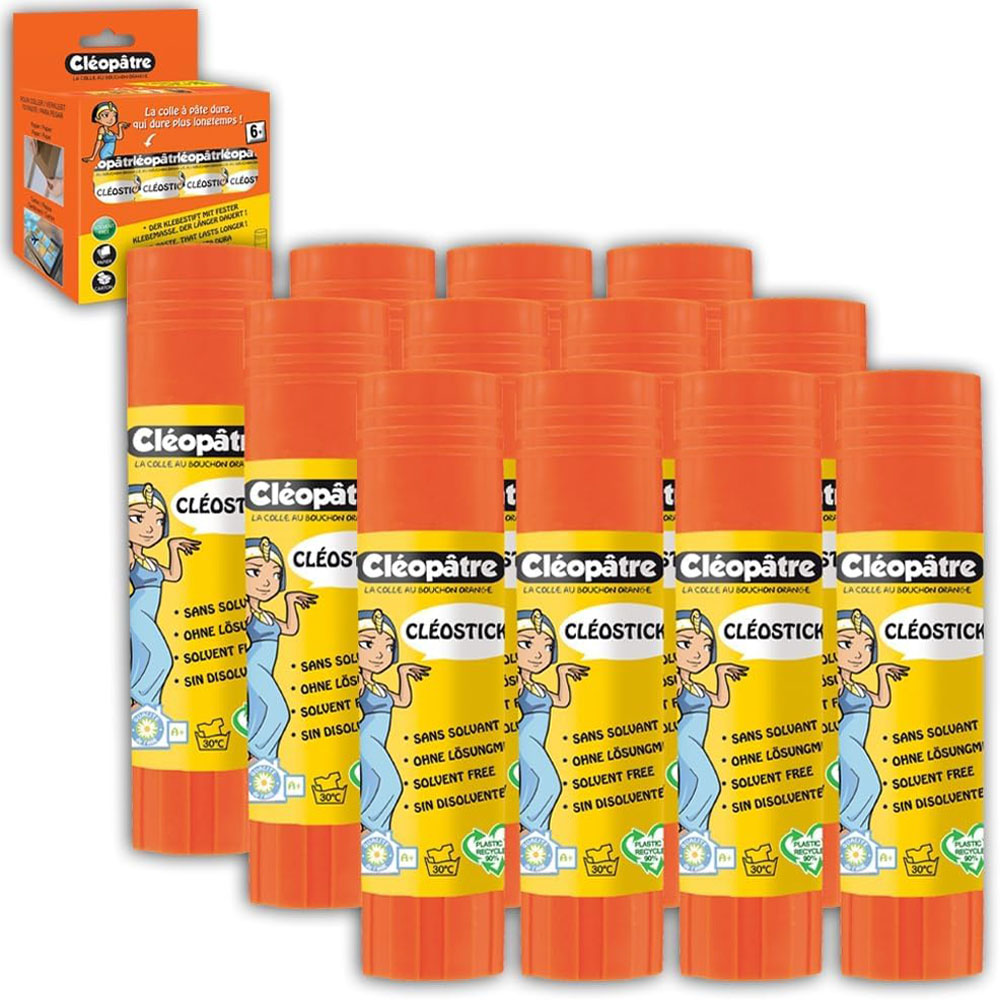 BLISTER 12 MINI CL�OSTICK � KLEBESTIFT, 8g