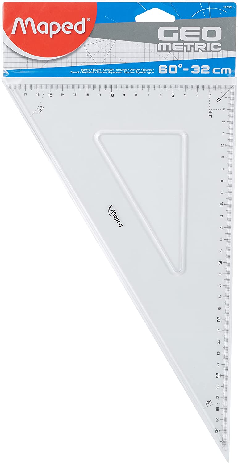 Maped Zeichendreieck Geometric 60 Grad,Kathetenl�nge: 32...