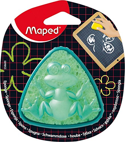 Maped Tafelschwamm, in Schwammdose "Frosch", dreieckig, ...