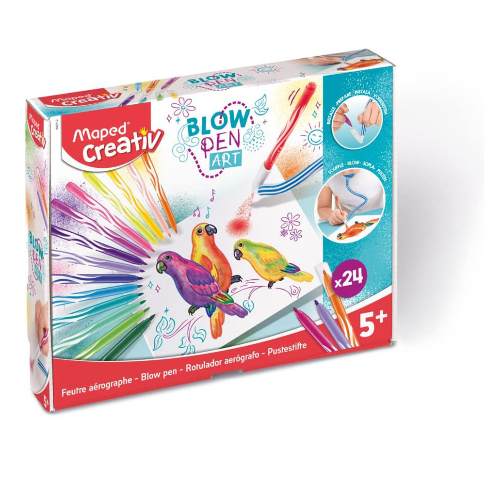 Maped Creativ Pustestift BLOW PEN "Art", 32-teilig