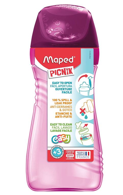Maped PICNIK Trinkflasche ORIGINS, pink, 0,43 l