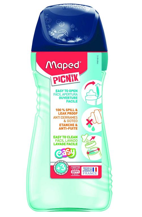 Maped PICNIK Trinkflasche ORIGINS, blau/t�rkis, 0,43 l